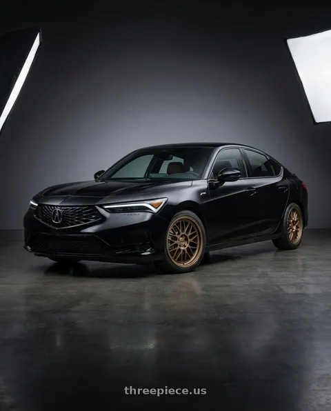 2026 Acura Integra with KATANA RACING KR06 5x114.3 18x8 +40 Matte Bronze wheels