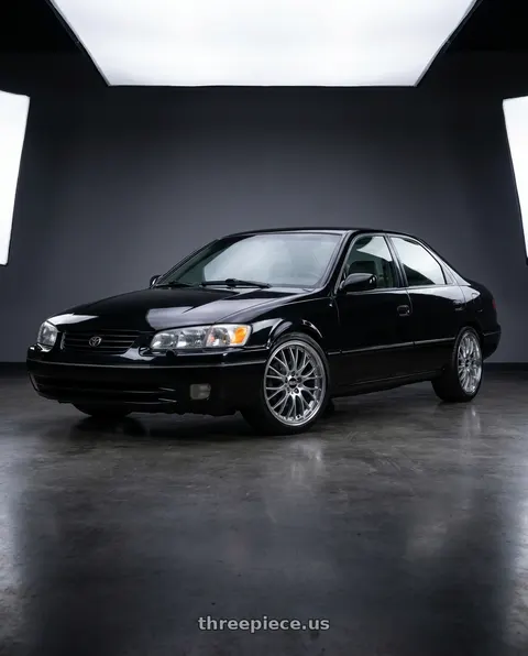 2001 Toyota Camry with BBS RS-GT 5x120 18x8.5+15 Diamond Silver wheels