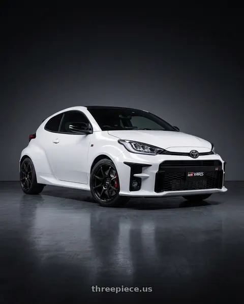 2026 Toyota GR Yaris Gen with Advan RGIII 5x114.3 18x8.5+31 Gloss Black wheels