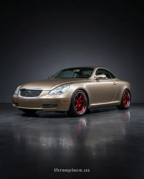 2002 Lexus SC430 with Heritage Wheel MAZE wheels