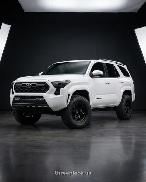 2026 Toyota 4Runner with Black Rhino SHOGUN 6X139.7 17X8.5 +20 MATTE BLACK wheels
