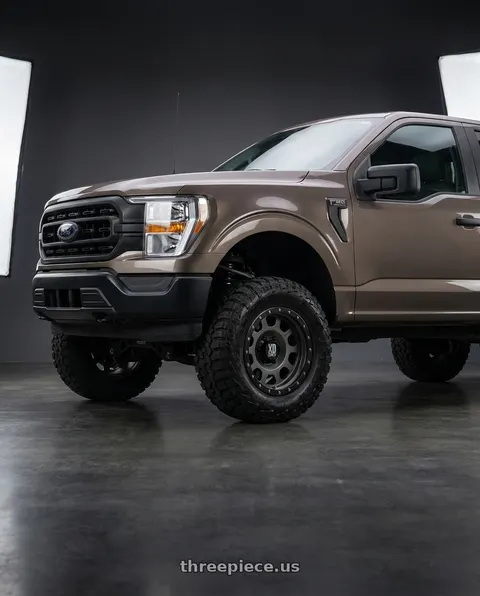 2019 Ford F-150 with XD XD126 ENDURO PRO 6X135 20X9 +0 MATTE GRAY W BLACK REINFORCING RING wheels
