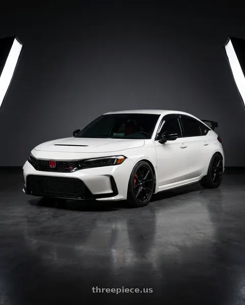 2025 Honda Civic Type R with Rotiform RC199 KPR 5X112 19x8.5 +45 SATIN BLACK wheels