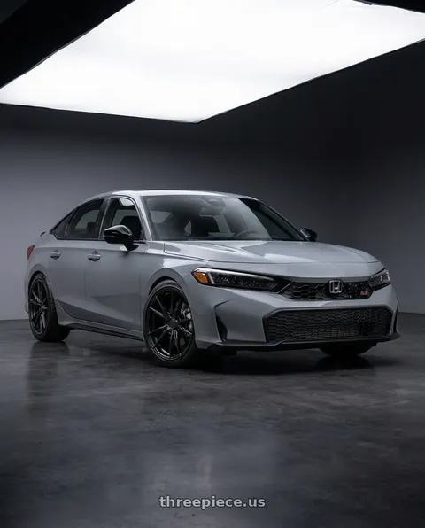 2025 Honda Civic with Rohana RFX5 5x120 19x9.5+35 Matte Black wheels