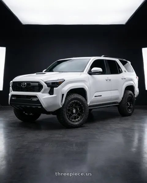2022 Toyota 4Runner with XD XD127 BULLY 6X139.7 17X8.5 +0 SATIN BLACK WITH REINFORCING RING wheels