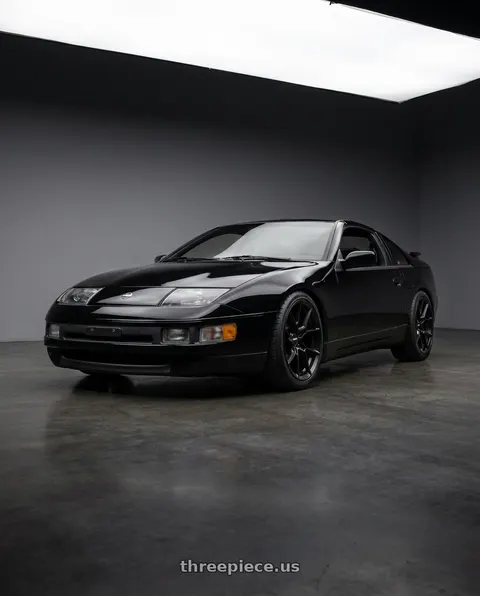 1994 Nissan 300ZX with Rotiform RC199 KPR 5X120 20x9 +38 SATIN BLACK wheels