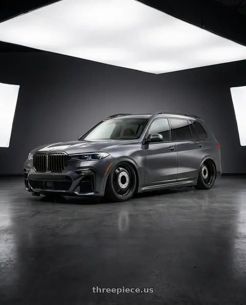 2024 BMW X7 M60i with XD XD INNER REAR DUALLY 8X165.1 22X8.25 +125 GLOSS BLACK wheels
