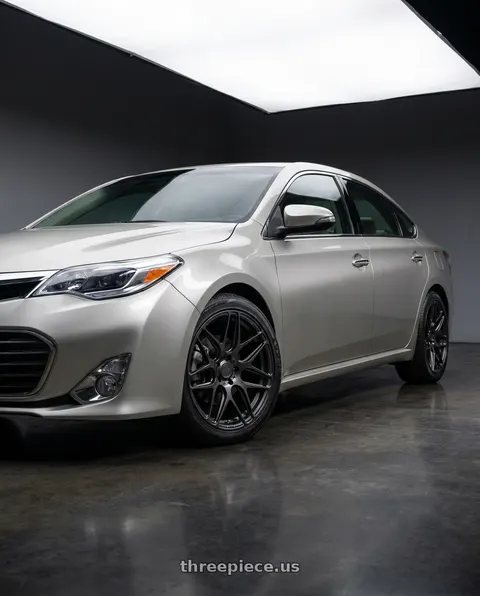 2013 Toyota Avalon with MRR FS1 5x114.3 18x8.5  +35 Carbon Flash wheels