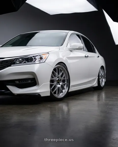 2016 Honda Accord with BBS RS-GT 5x120 20x8.5+15 Diamond Silver wheels