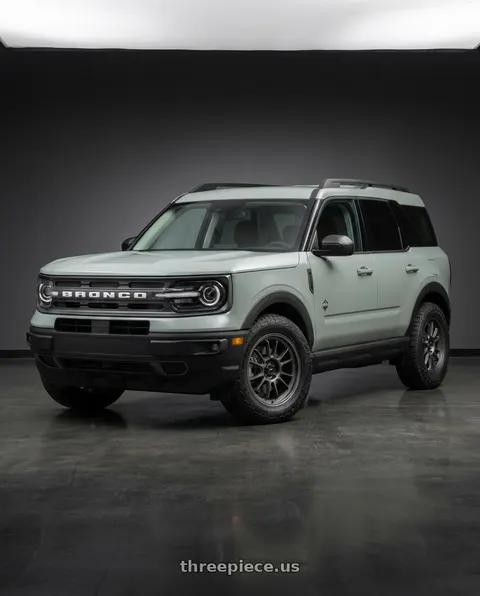 2025 Ford Bronco Sport Outer Banks with Konig Hypergram 5x108 18x8.5+43 Matte Grey wheels