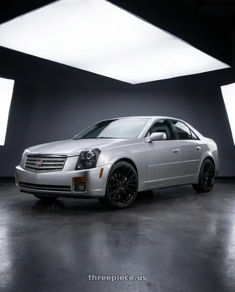 2006 Cadillac CTS with Axe EX40 5x115 20X8.5+40 GLOSS BLACK wheels
