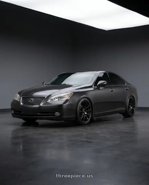 2008 Lexus ES350 with Vors TR4 5x114.3 18x8.5  +35 Gloss Black wheels