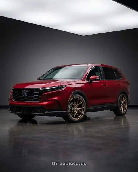 2026 Honda CR-V with Enkei TSR-X 5x114.3 18x8.5+38 Gloss Bronze wheels