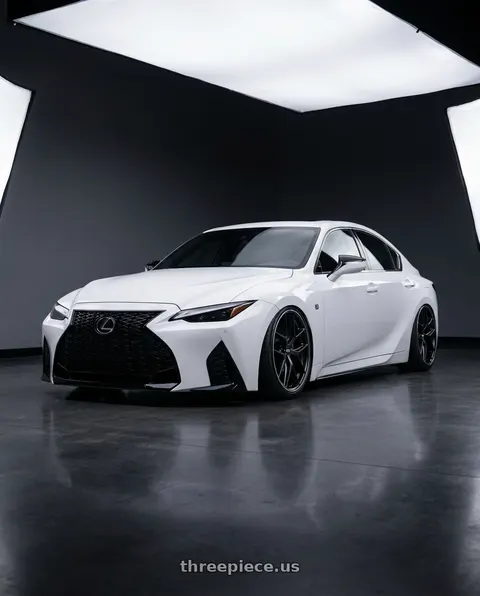 2024 Lexus IS350 with BBS CC-R 5x114.3 19x8.5+30 Satin Black wheels