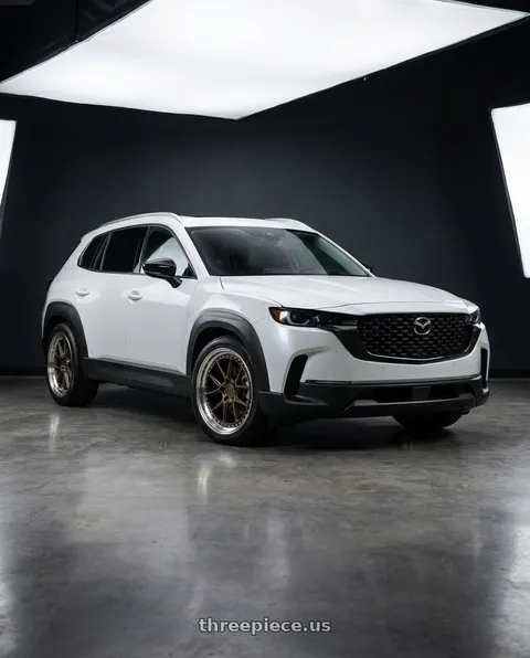 2026 Mazda CX-50 with Aodhan DS08 5X114.3 19x9.5+30 Bronze w/Machined Lip wheels