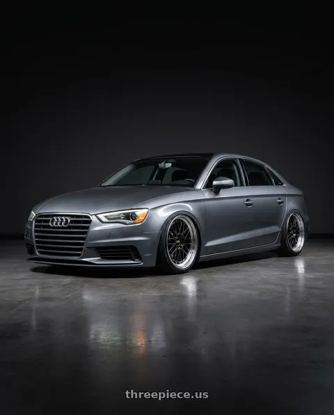 2015 Audi A3 Quattro with BBS LM 5x112 20x9.5+36 Diamond Black wheels