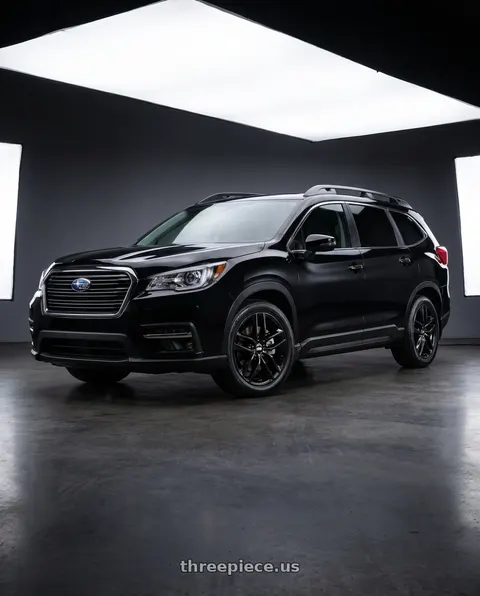 2025 Subaru Ascent with BBS SX 5x120 20x9.0+42 Crystal Black wheels