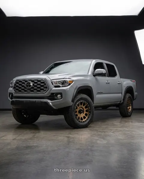 2021 Toyota Tacoma TRD Sport with Method Race Wheels 305BZ NV 6x139.7 18x9 -12 METHOD BRONZE wheels