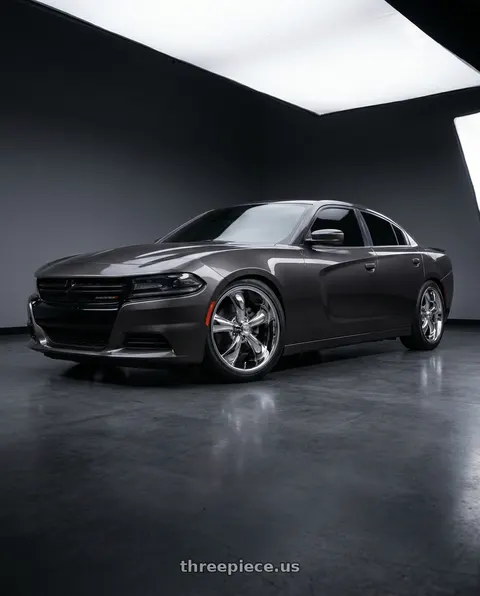 2021 Dodge Charger SXT with Vision American-Muscle 142 Legend 5x115 20x8.5+20 Chrome wheels