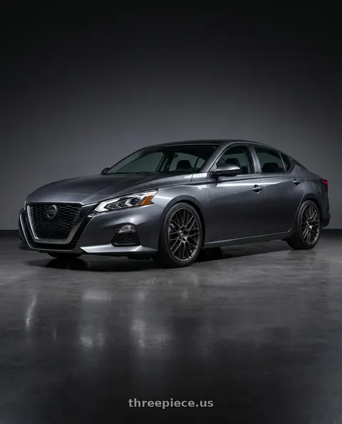2021 Nissan Altima SV with Enkei EKM3 5x114.3 18x8+40 Gunmetal wheels