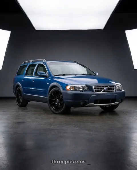 2005 Volvo XC70 with Kraze Cosmos 194 5x108 18x8+40 Gloss Black wheels