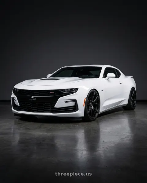 2022 Chevrolet Camaro with Forgestar CF5V 5x120 20x12 +52 Satin Black wheels