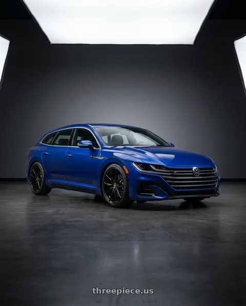 2022 Volkswagen Arteon with MRR FS1 5x112 18x8.5  +25 Gloss Black wheels