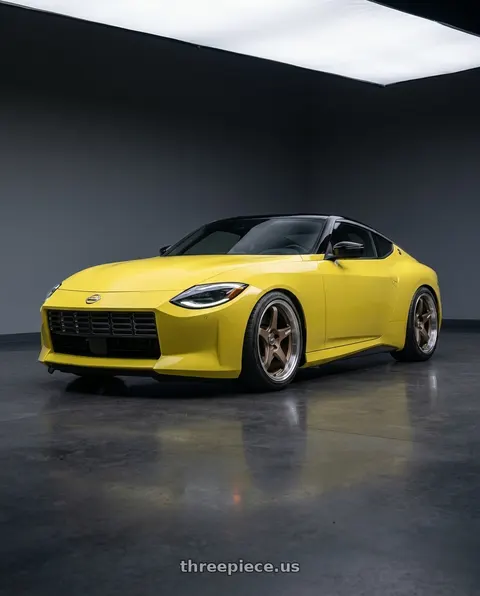 2024 Nissan Z with ESR Wheels APEX SERIES AP5 5x114.3 19x9.5 +22 Matte Bronze wheels