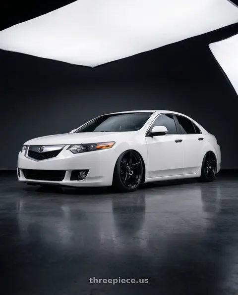 2013 Acura TSX with Forgestar CF5 5x114.3 19x10 +42 Gloss Black wheels