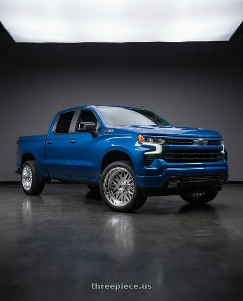 2023 Chevrolet Silverado 1500 with Fuel Forged FF109 5x150 22x10 -25 POLISHED wheels