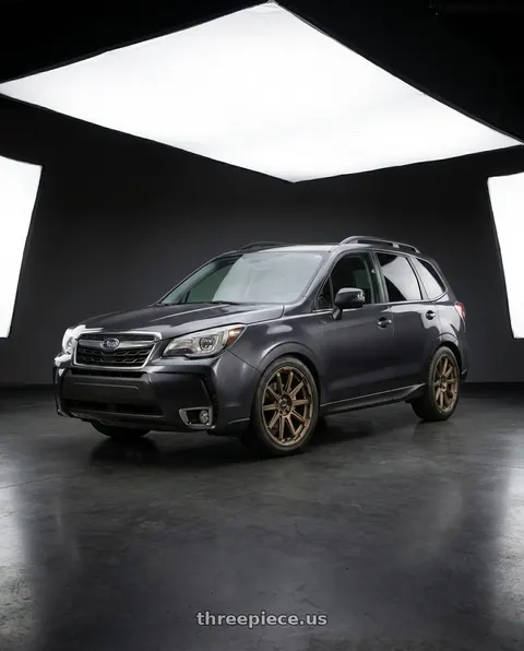 2017 Subaru Forester with Enkei Adventurer 5x114.3 18x8+35 Matte Bronze wheels