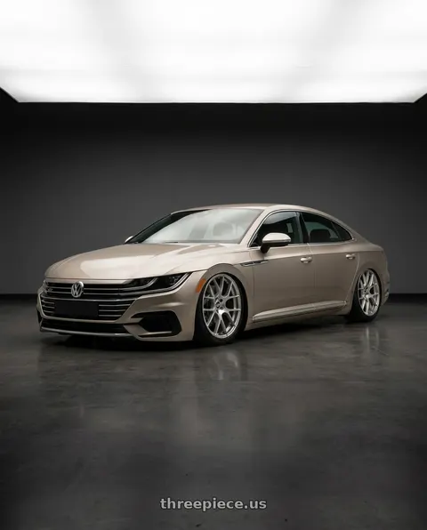 2021 Volkswagen Arteon with Enkei Raijin 5x114.3 19x8+40 Hyper Silver wheels