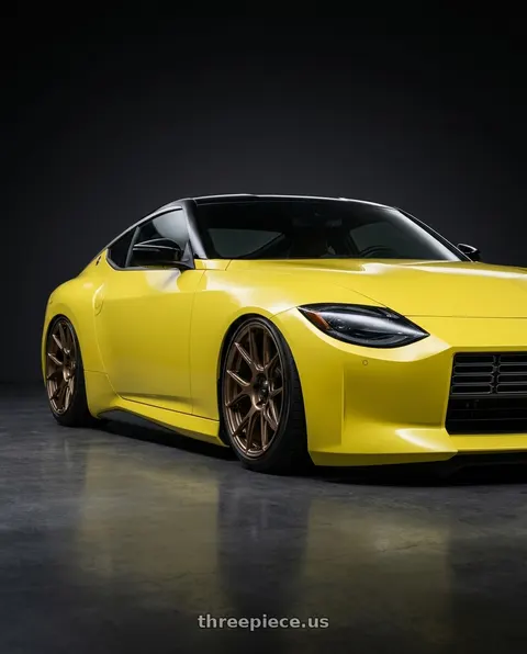 2024 Nissan Z with Konig Ampliform 5x114.3 19x9.5+35 Gloss Bronze wheels