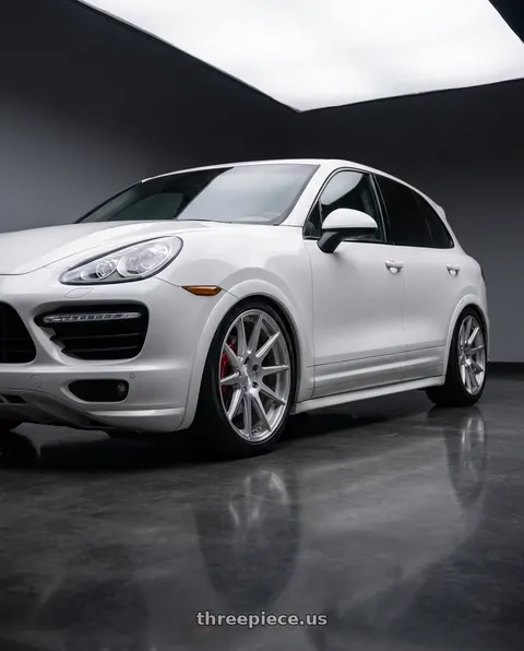 2013 Porsche Cayenne GTS with Avant Garde Wheels M621 BLANK 20x11 +BLANK Brushed Liquid Silver wheels