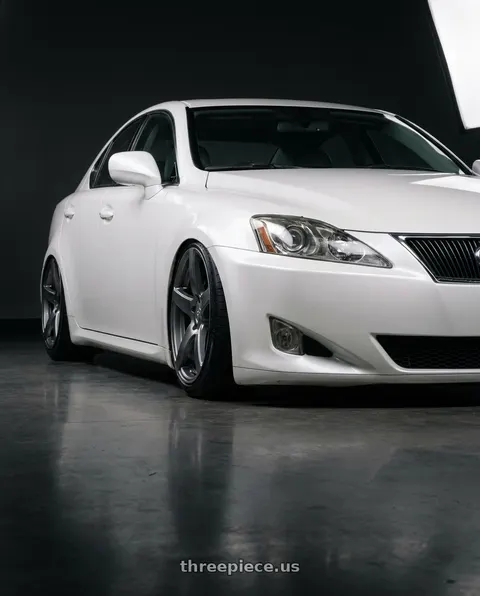 2008 Lexus IS350 with Forgestar CF5 5x114.3 20x10.5 +40 Gloss Anthracite wheels