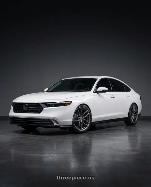 2026 Honda Accord with Niche 1PC M204 VOSSO 5X114.3 17X8 +40 MATTE ANTHRACITE wheels