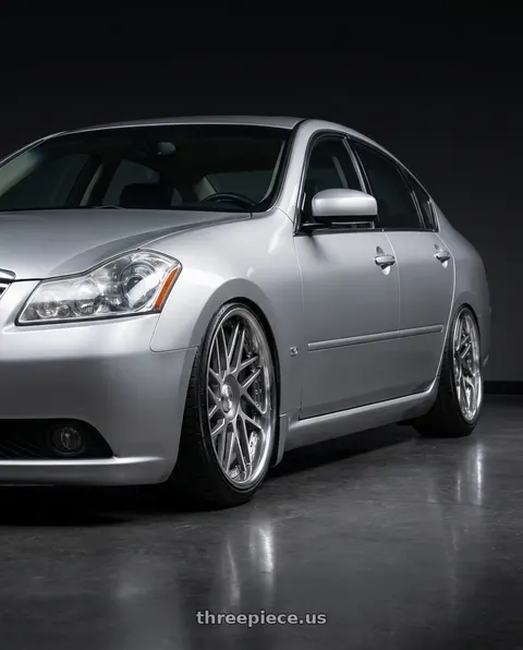 2007 INFINITI M45 with Leon Hardiritt Geist 20x10.5-36 Super Low Disk wheels
