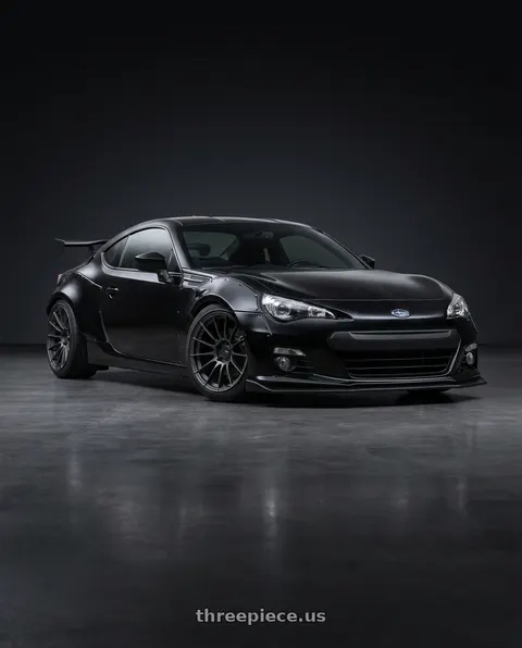 2013 Subaru BRZ with Enkei RS05-RR 5x100 18x9.5+43 Matte Gunmetal wheels