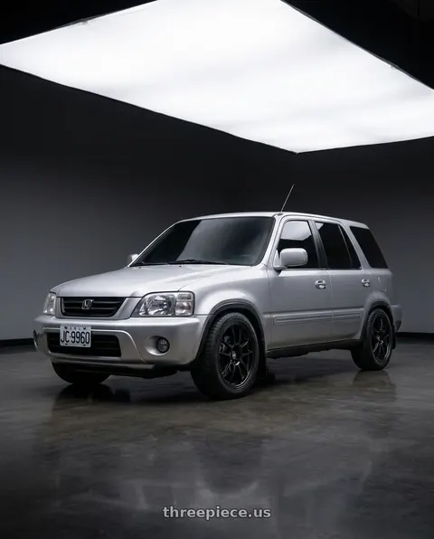 1999 Honda CR-V with Enkei PF01 5x114.3 17x8+50 Black wheels