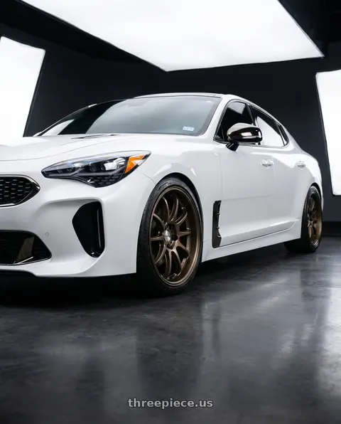2023 Kia Stinger GT2 with Work Emotion D9R wheels