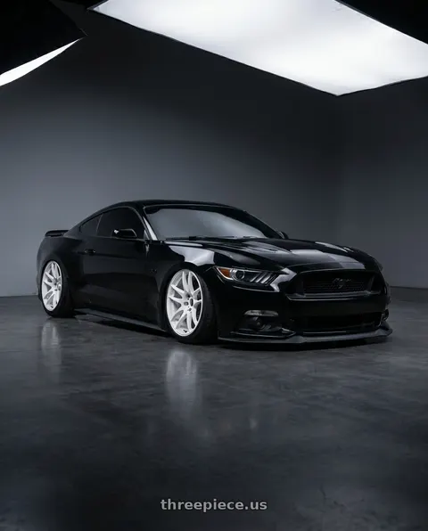 2017 Ford Mustang GT with Work Emotion CR Kiwami wheels
