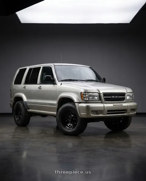 1998 Isuzu Trooper with Vision HD 84H 6x139.7 16x8-12 Gloss Black wheels