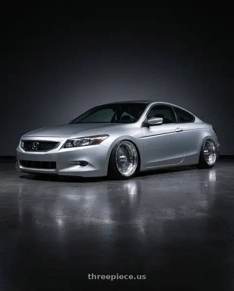 2008 Honda Accord with Speed Star Mk-I 4x114.3 15X8+-1  Polished wheels