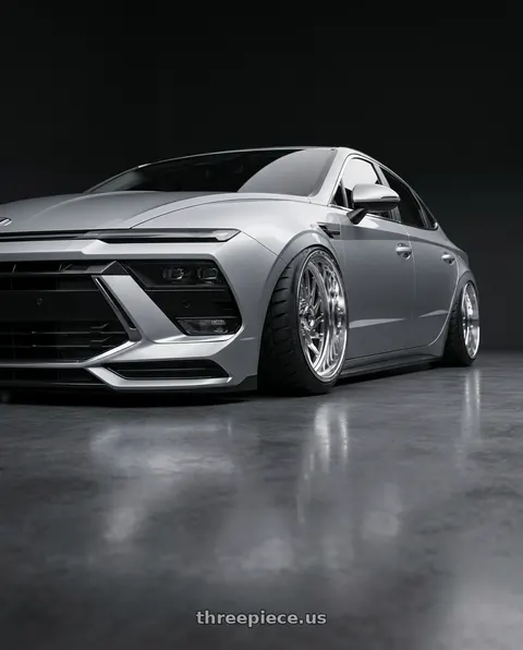 2024 Hyundai Sonata SEL with Fuel Forged FF110 5x139.7 20x9 +0 POLISHED wheels
