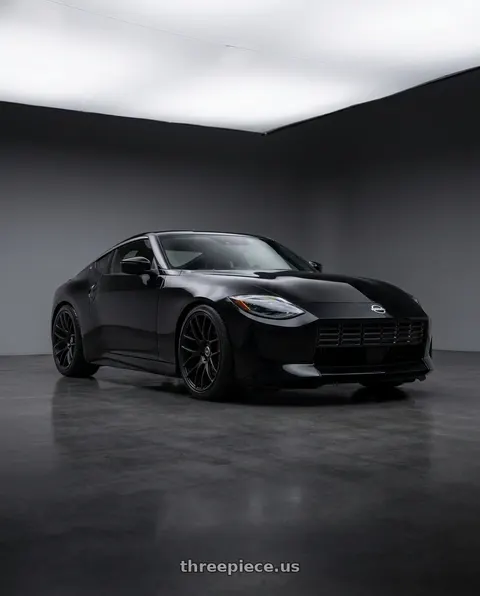 2025 Nissan Z with Work Emotion m8r 5x114.3 19x9.5 +38 Matte Black wheels