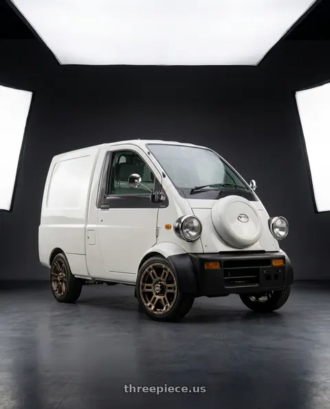 1998 Daihatsu Midget Ii Cargo with Enkei Commander 6x139.7 18x8.5-10 Bronze wheels