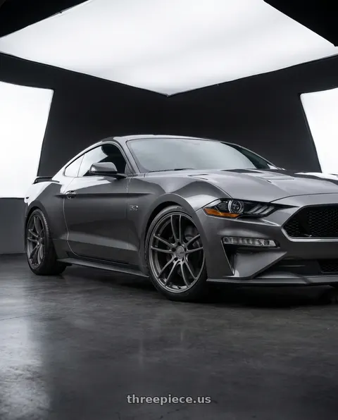 2020 Ford Mustang Shelby GT500 with American Racing AR941 MACH FIVE 5X114.3 19X9 +30 GRAPHITE wheels