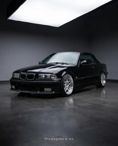 1999 BMW M3 with ESR Wheels CS SERIES CS15 5x100 18x10.5 +22 Hyper Silver wheels
