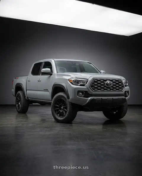 2022 Toyota Tacoma Limited with Dirty Life Journey 9316 6x139.7 17x8.5+0 Matte Black wheels