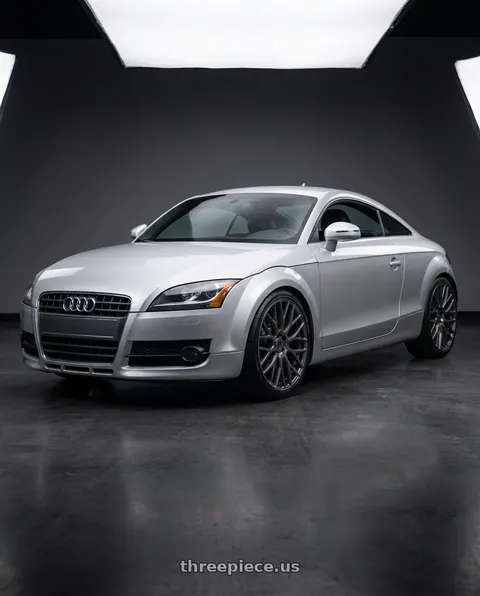2008 Audi TT with TOUREN TR76 3276 5x112 17x8 +35 GLOSS GRAPHITE wheels